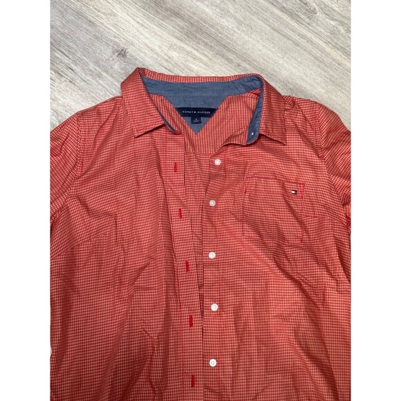 Tommy Hilfiger Button-Down Roll-Tab Sleeve Shirt medium - Picture 3 of 6